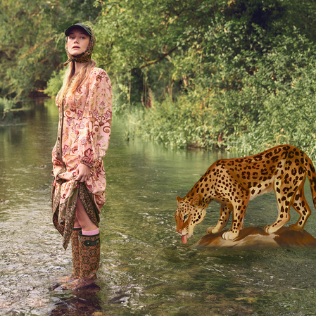 Barbour x FARM Rio Tropical Print